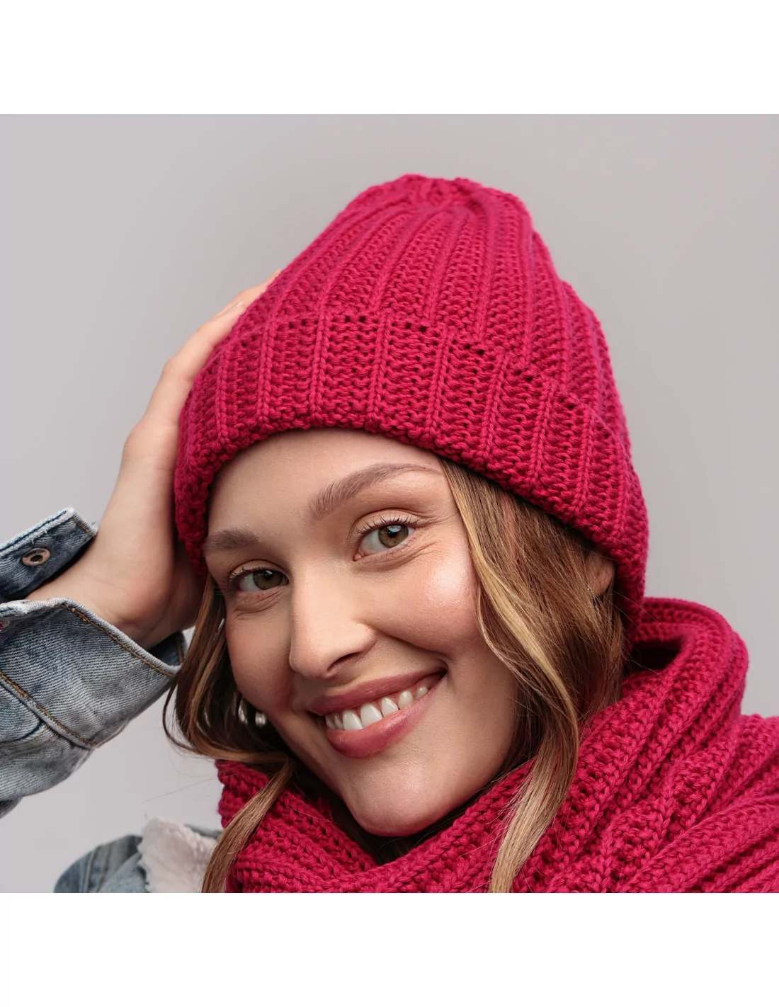 spring-beanie-for-women-pink-100-organic-cotton-dora