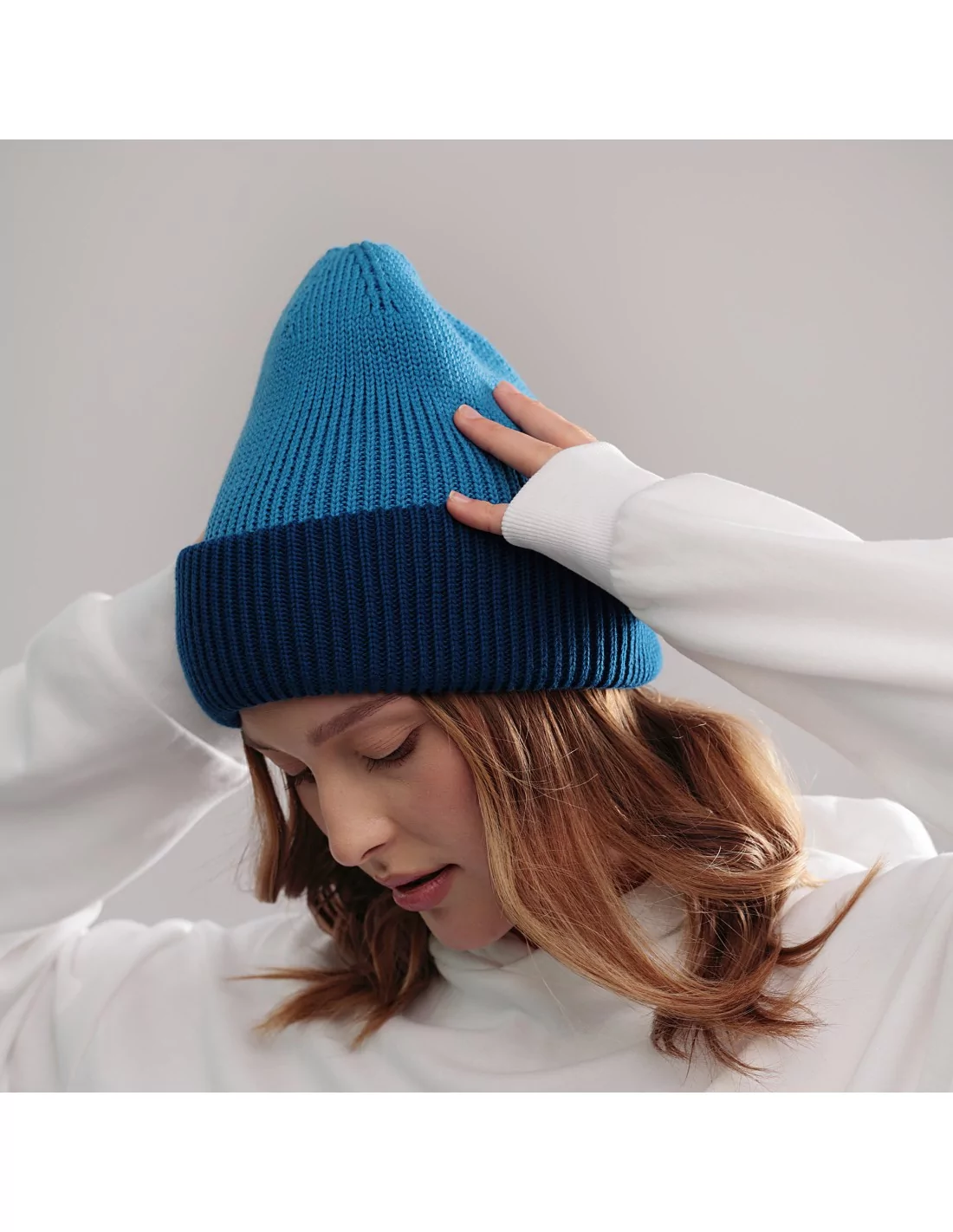 spring-beanie-for-women-dark-blue-100-organic-cotton-funky-2