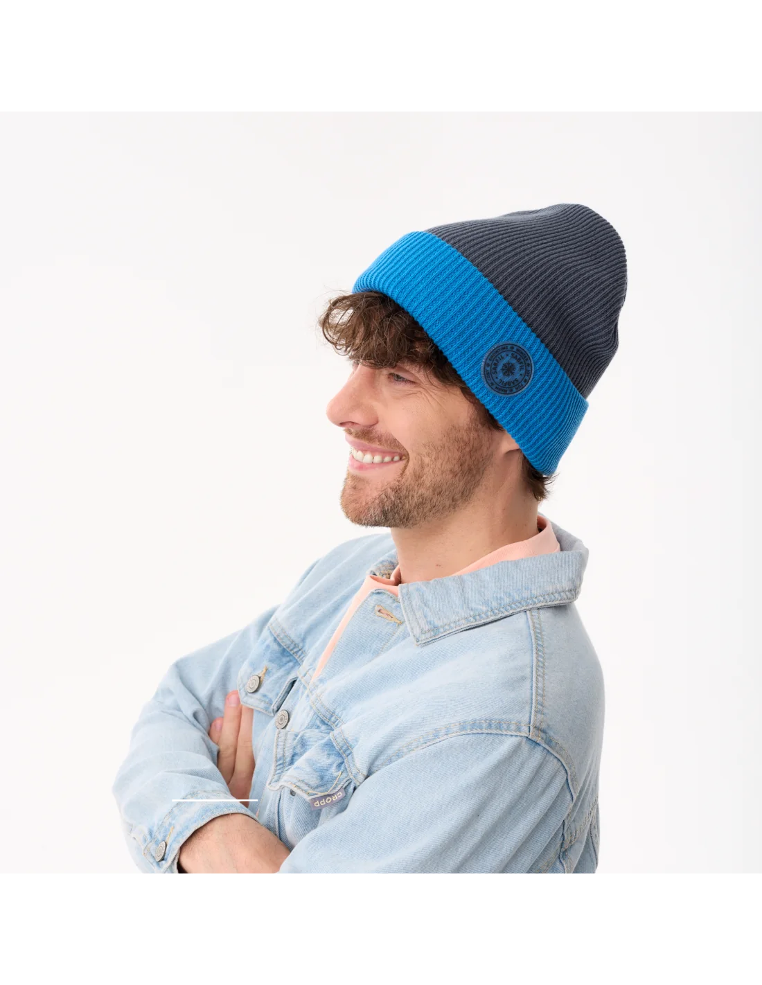 czapka-wiosenna-meska-ciemnoszara-100-bawelna-organiczna-twist-half-3