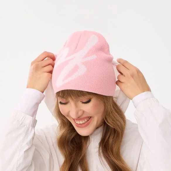 czapka-wiosenna-damska-rozowa-bawelna-z-recyklingu-sf-light-2
