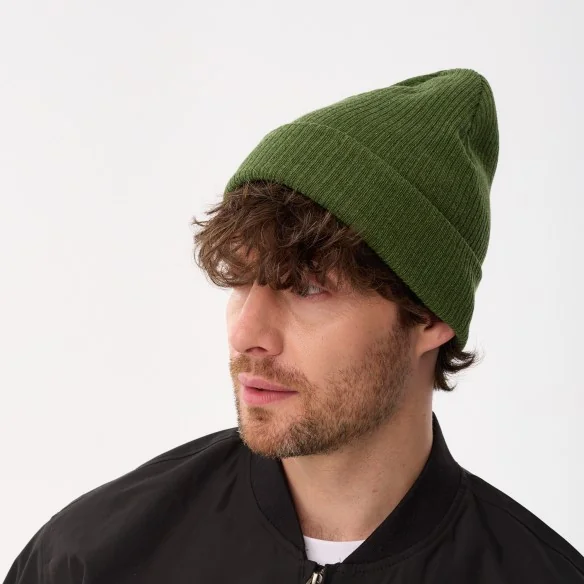 czapka-wiosenna-meska-zielona-z-recyklingu-nordiq