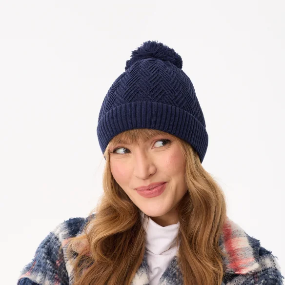 spring-autumn-beanie-for-women-with-cotton-navy-blue-zigzag-3