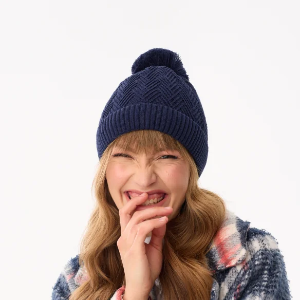 spring-autumn-beanie-for-women-with-cotton-navy-blue-zigzag