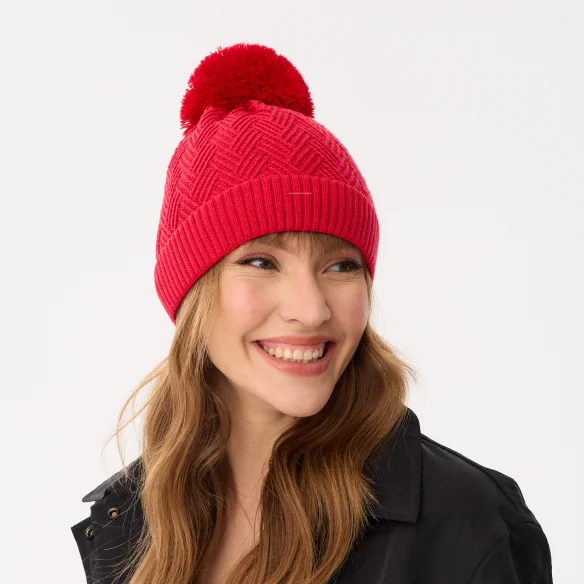 czapka-jesienna-wiosenna-damska-czerwona-bawelniana-zigzag-2