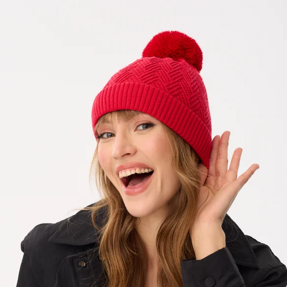 czapka-jesienna-wiosenna-damska-czerwona-bawelniana-zigzag