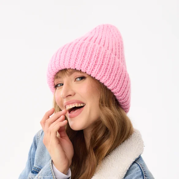 winter-beanie-for-women-pink-with-wool-roxy-3