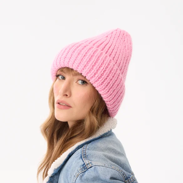 winter-beanie-for-women-pink-with-wool-roxy-1