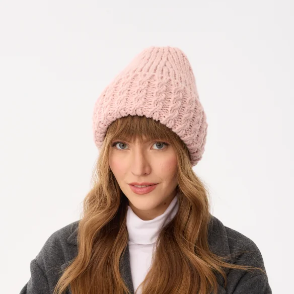 winter-beanie-for-women-pink-with-wool-sophie