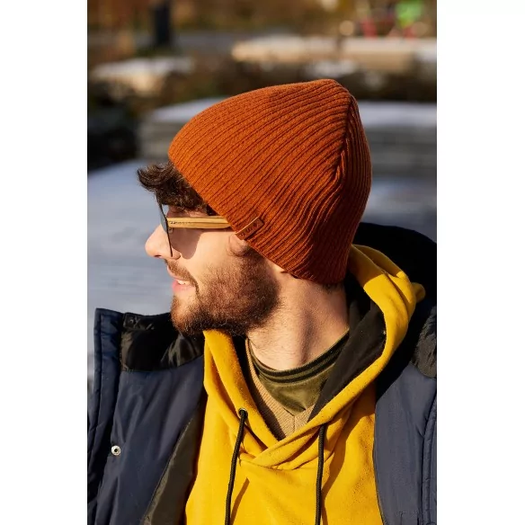 czapka-wiosenna-jesienna-meska-z-polarem-musztardowa-vip