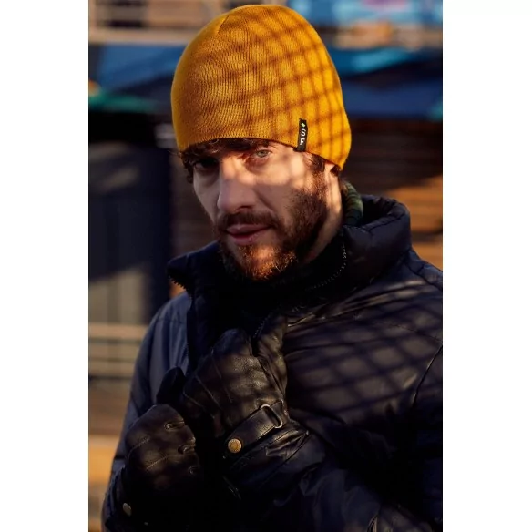 czapka-wiosenna-jesienna-meska-z-polarem-musztardowa-lp-basic-3