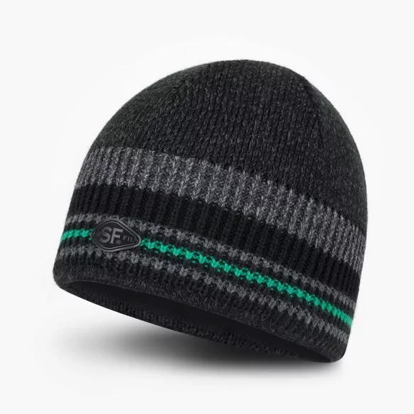 czapka-zimowa-meska-z-polarem-antracyt-zielony-melange-stripe-4