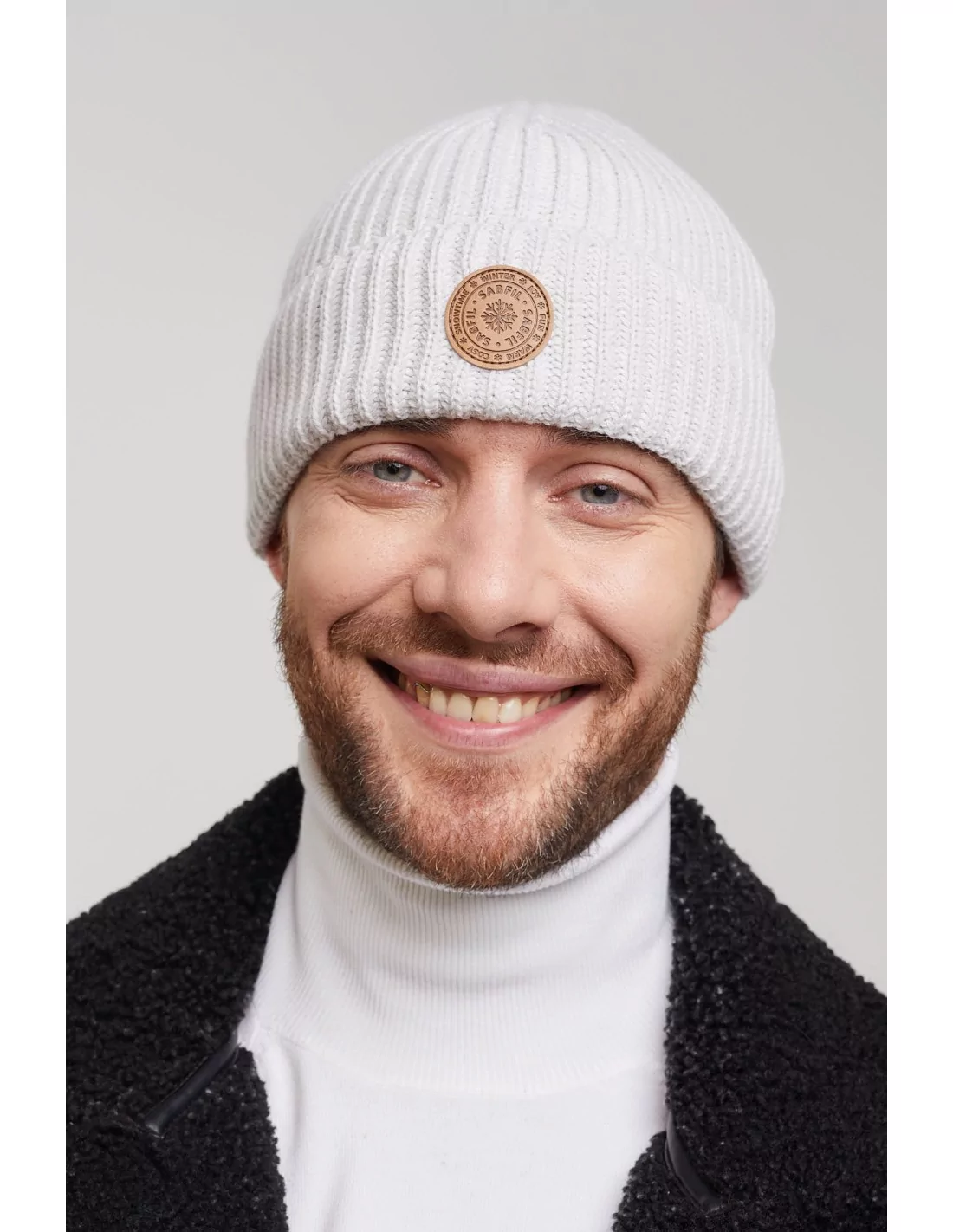 czapka-wiosenna-jesienna-meska-jasnoszara-dokerka-2