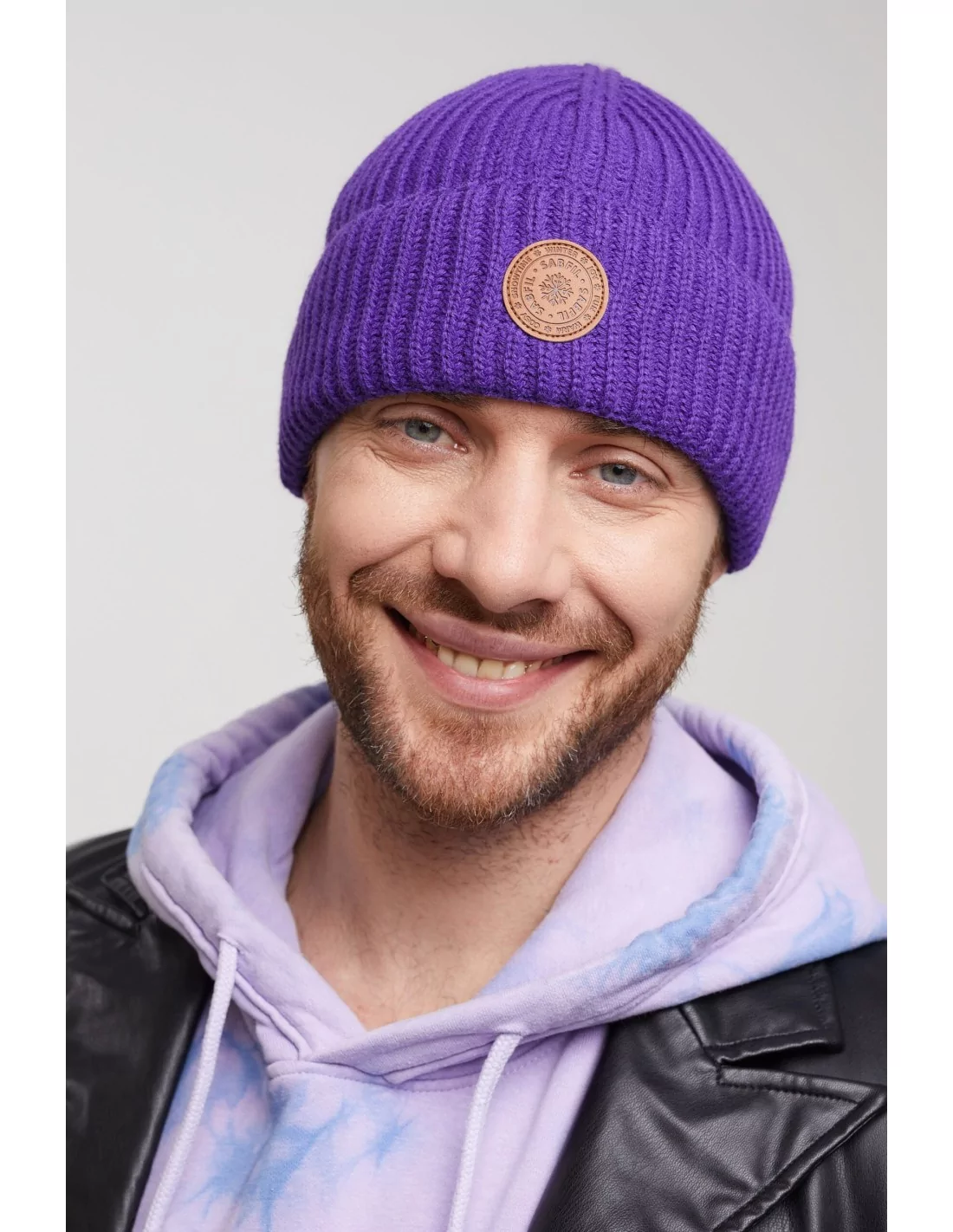 czapka-wiosenna-jesienna-meska-fioletowa-dokerka-3