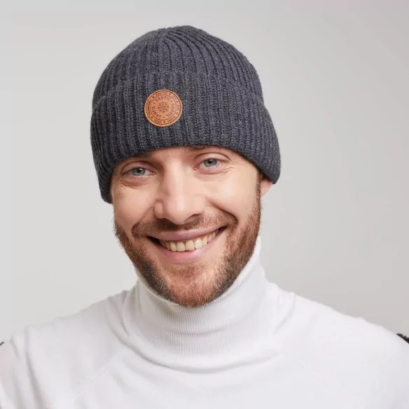 czapka-wiosenna-jesienna-meska-ciemnoszara-dokerka-2