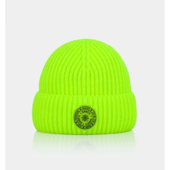 czapka-wiosenna-jesienna-damska-zolty-neon-dokerka-2