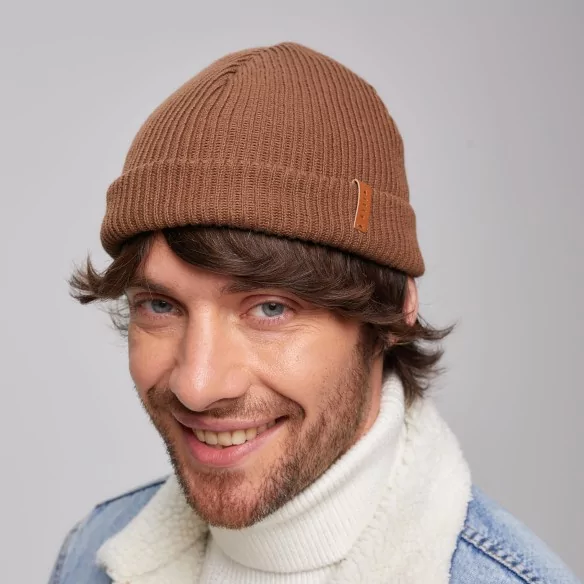 czapka-wiosenna-jesienna-meska-brazowa-z-bawelna-rybacka-3