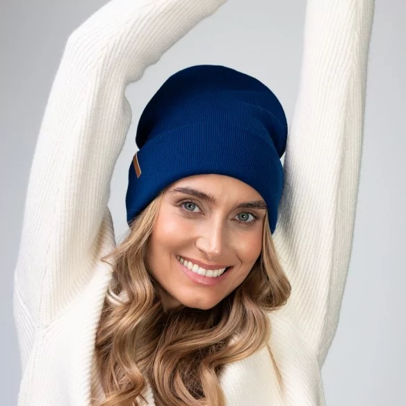 czapka-wiosenna-damska-chabrowa-100-bawelna-organiczna-holly-2