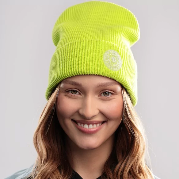 czapka-wiosenna-damska-neonowa-100-bawelna-organiczna-moonflower