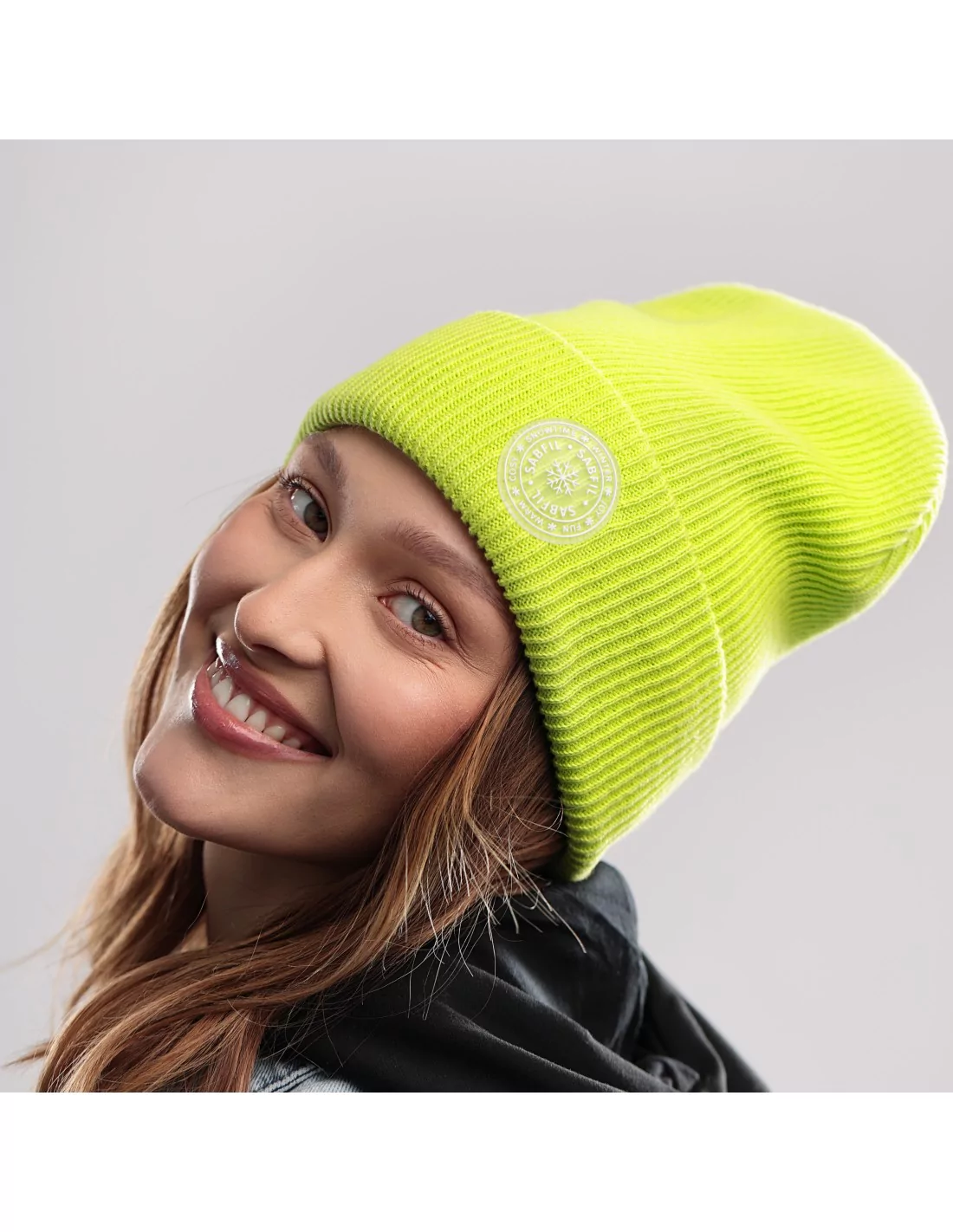 czapka-wiosenna-damska-neonowa-100-bawelna-organiczna-moonflower-2