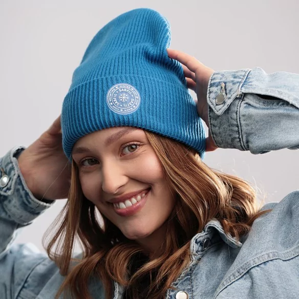 CZAPKA-BAWEŁNA-ORGANICZNA-MOONFLOWER-OCEAN-BLUE-SABFIL-1